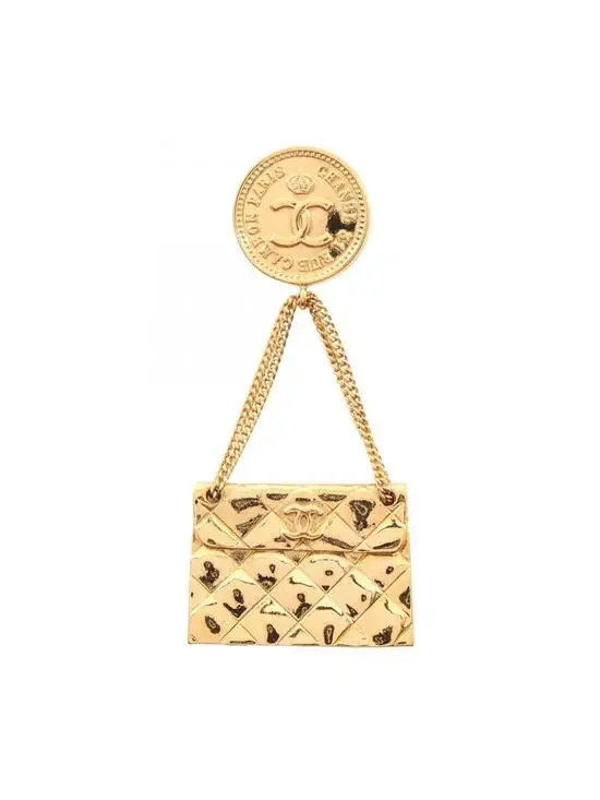 Chanel Cc Logo Brooch Metal #234248C92B