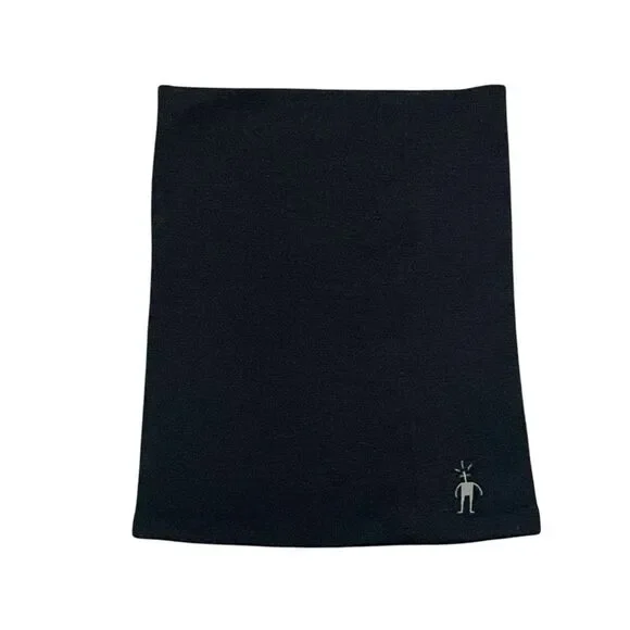 Smartwool Thermal Merino Long Neck Gaiter For Men Women Unisex Black