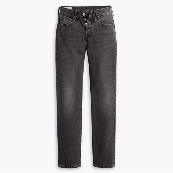 Levi’s Premium 501 High Rise Straight Leg Jeans