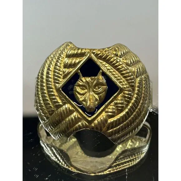 Boy Scouts of America‎ Blue Wolf Eagle Cub Neckerchief BSA Tie Scarf Slide
