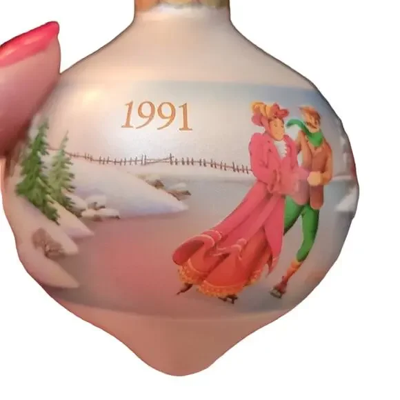 Vintage Hallmark First Christmas 1991 Ornament