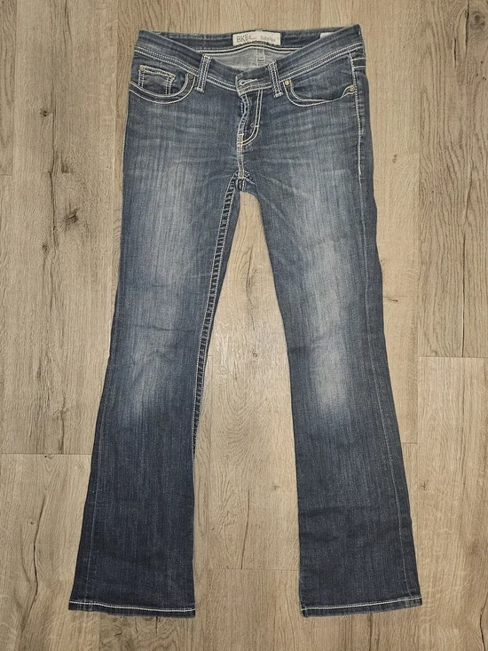 BKEdenim Sabrina Women's Bootcut Jeans - Medium Wash Blue