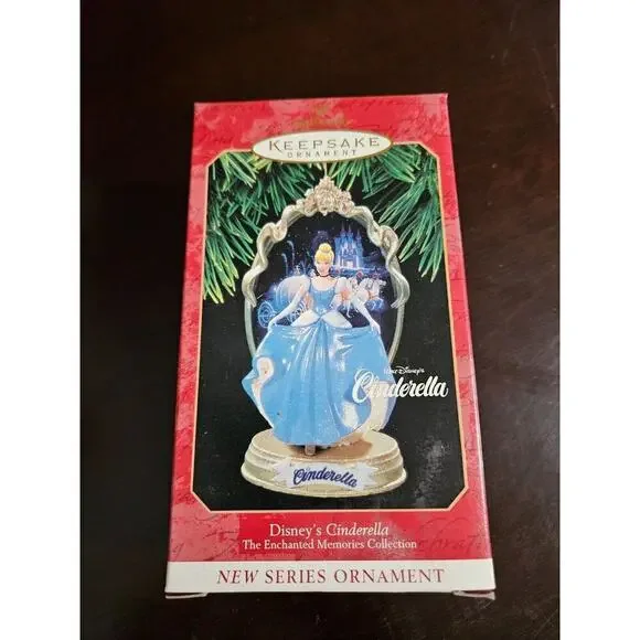 1997 Hallmark Keepsake Ornament - Disney's Cinderella - Enchanted Memories