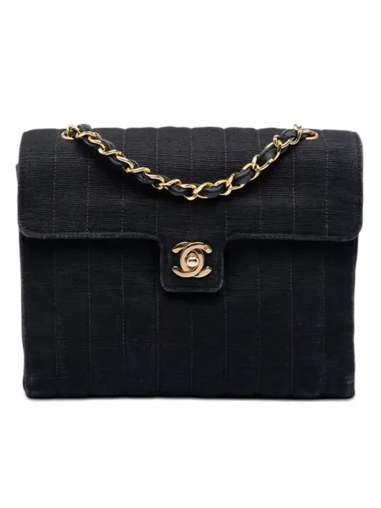 Chanel Vintage Cc Chain Flap Bag #287667C32B