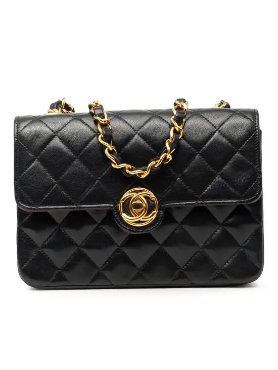 Chanel Vintage Cc Chain Flap Bag #287644C40B