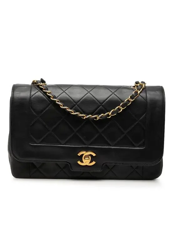 Chanel Vintage Cc Chain Flap Bag #287646C45B