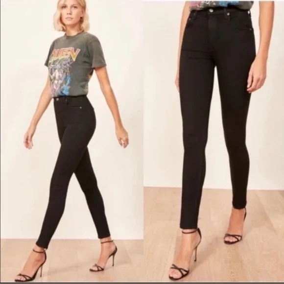 Anine Bing Skinny High Rise Jeans