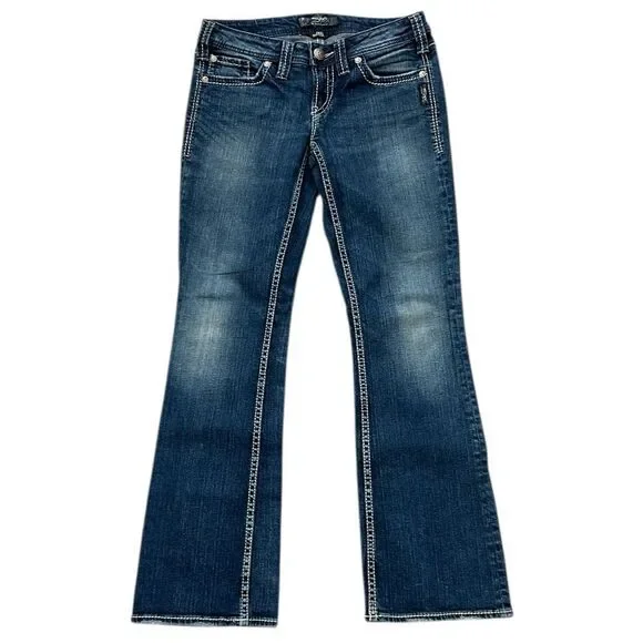 Silver Aiko Bootcut Jeans