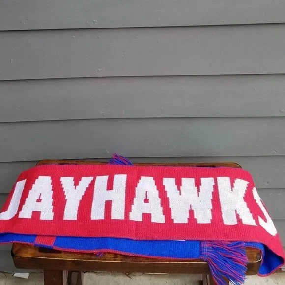 Kansas University KU Blue/Red/White Rock Chalk Jayhawks OS