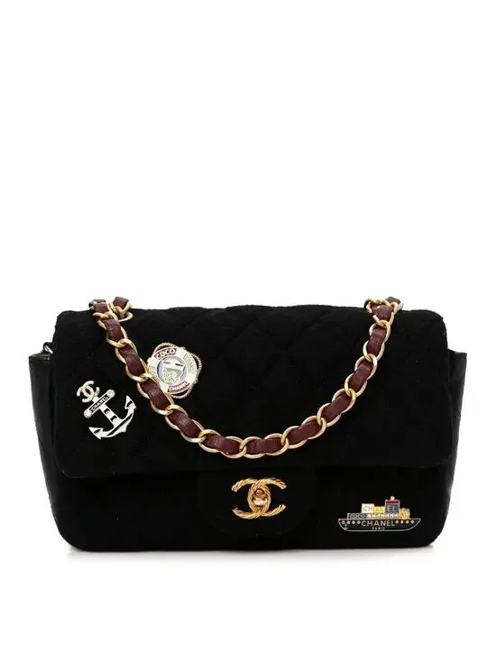 Chanel Felt Quilted Paris-Hamburg #286873C35B