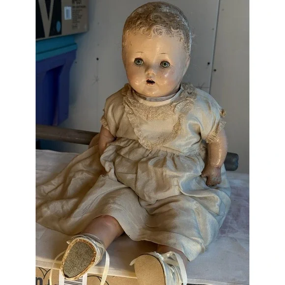 Vintage Doll, Needs Restoration, Looks Complete