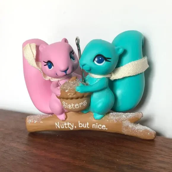 Hallmark Keepsake Ornament 2017 Nutty Sisters, Nutty But Nice