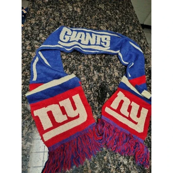 NFL New York Giants 2016 Reversible Stripe Scarf 64