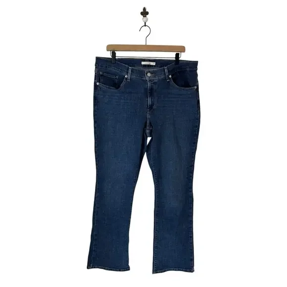 Levi's Classic Bootcut Jean Size 16‎ Dark Wash Stretch