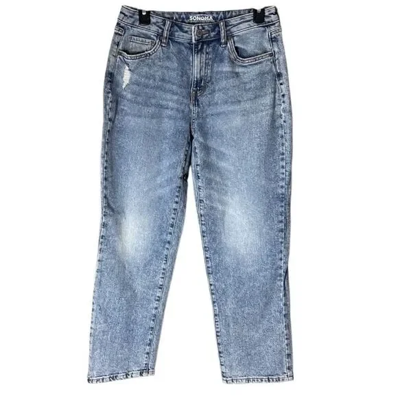 Sonoma straight leg denim jeans size 4