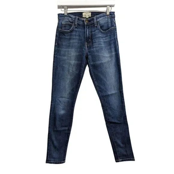 Current/Elliot The High Waist Ankle Skinny Jeans in Darcy Size 27