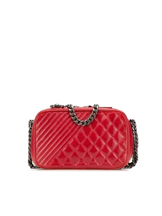 Chanel Coco Boy Camera Bag Quilted #287289C14B