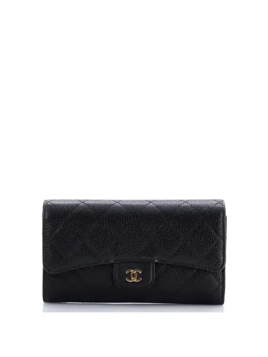 Chanel Trifold Classic Flap Wallet #285783C11B