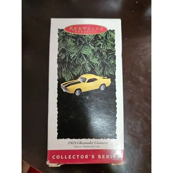 Hallmark Keepsake Ornament Miniature 2020 Lil Classic Cars 1969 Chevrolet Camaro