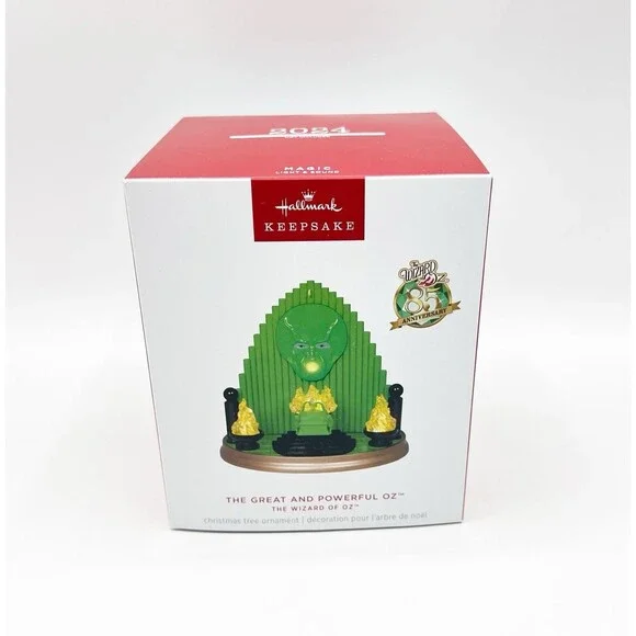Hallmark Wizard Of Oz The Great & Powerful Ornament 2024 REQUIRES Power Cord NEW