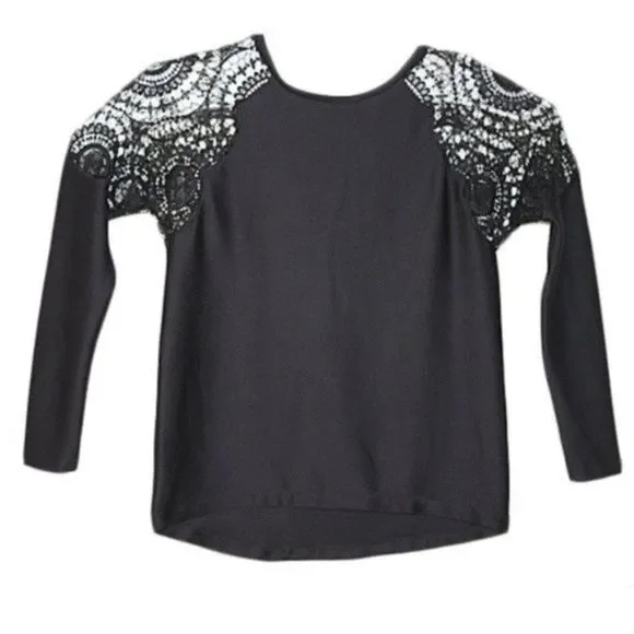 Generation Love Detailed Back Long Sleeve Top S