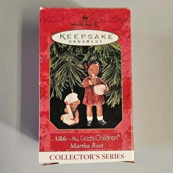 1997 Hallmark Keepsake Christmas Ornament Nikki All Gods Children Martha Root