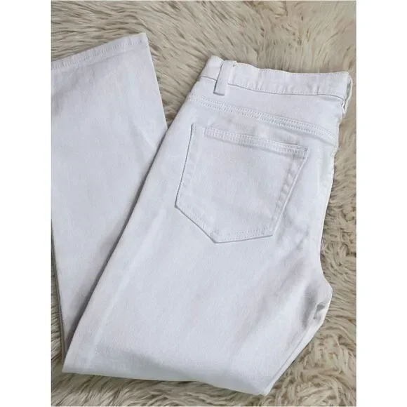 Joe Fresh White High-Rise Jeans