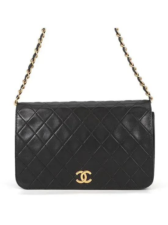 Chanel Vintage Full Flap Bag Quilted #287630C35B