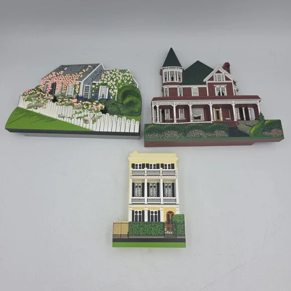 Sheila's Collectible Famous Houses Washington, Massachusetts  Lot of 3 - Signed