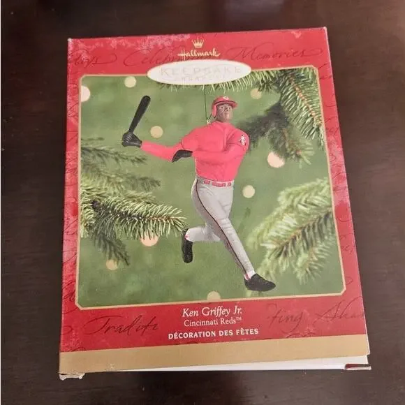 2000 Hallmark Keepsake Ornament Ken Griffey Jr. Cincinnati Reds MLB