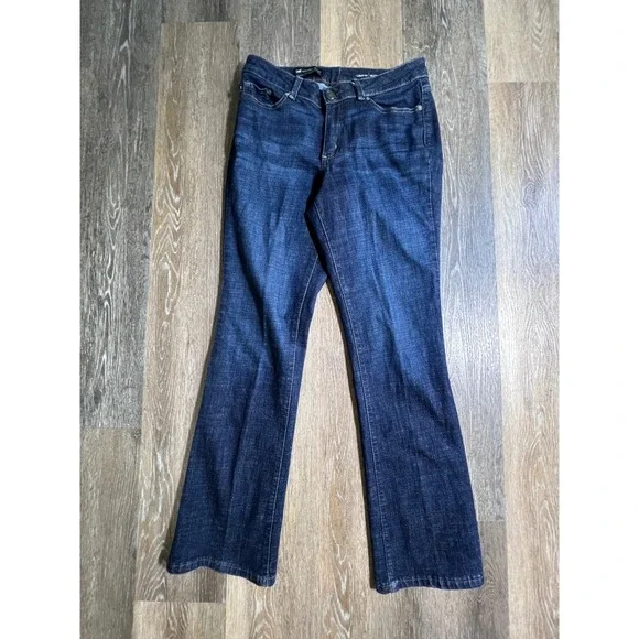 Lee Bootcut Jeans Women 10 Medium Blue Excellent Curvy Fit Modern Series Indigo