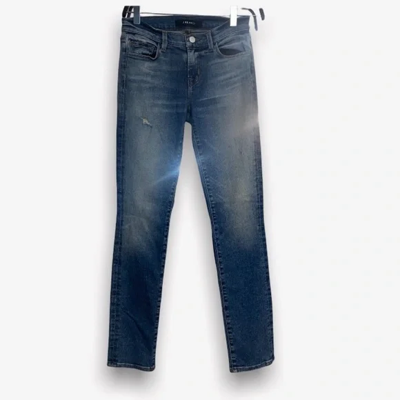J Brand Distressed Super Skinny Jean Size 25