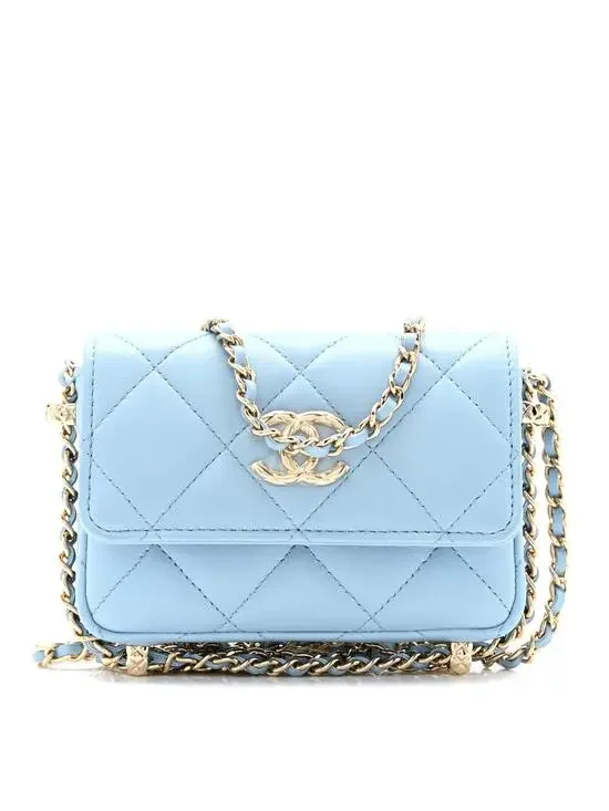 Chanel Lambskin Quilted Chain Around #286802C29B