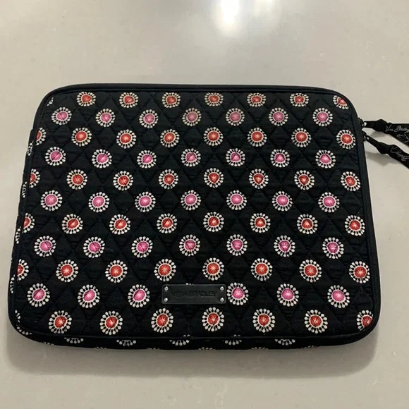 Vera Bradley quilted laptop case