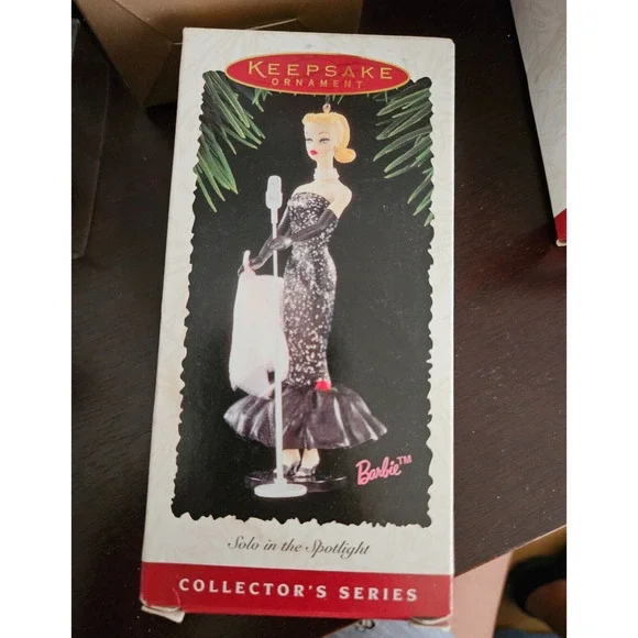 Hallmark Keepsake Ornament Barbie Solo in the Spotlight 1995 Christmas Ornament
