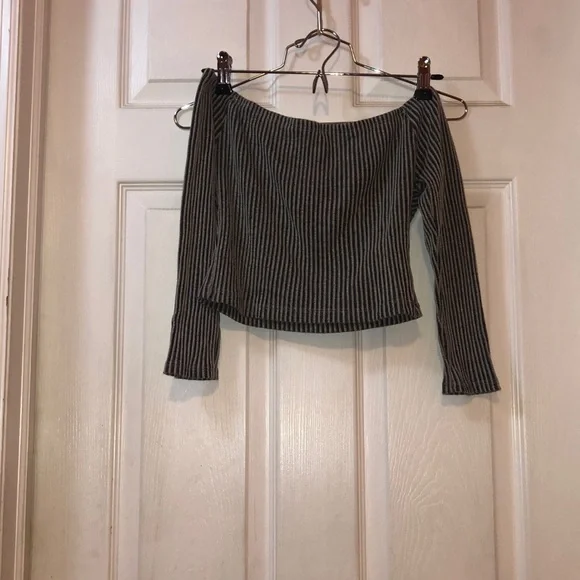 Better be off the shoulder cropped top