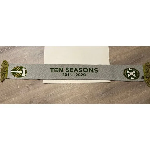 MLS Portland Timbers Soccer scarf 10 seasons 2020 Ruffneck 63
