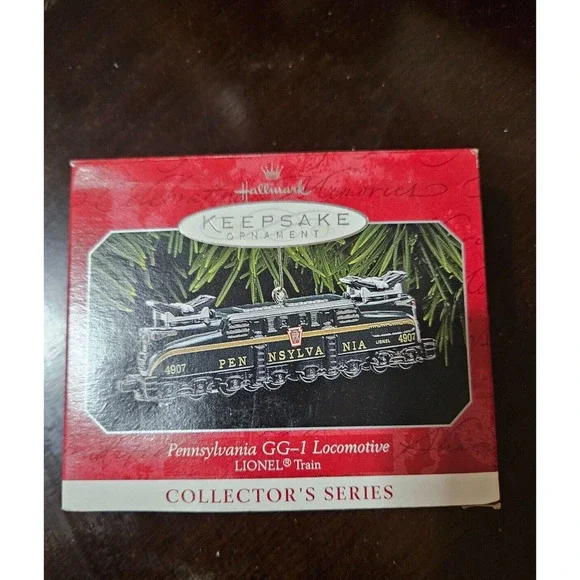 Hallmark Keepsake Ornament PENNSYLVANIA GG-1 LOCOMOTIVE LIONEL TRAIN 1998 VTG
