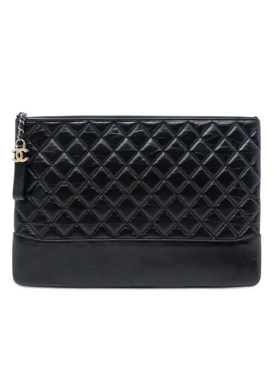 Chanel Gabrielle O Case Clutch Quilted #287239C11B