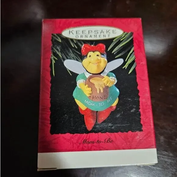 Hallmark Keepsake Christmas Ornament 1993 Mom to Be - Momma Bumblebee