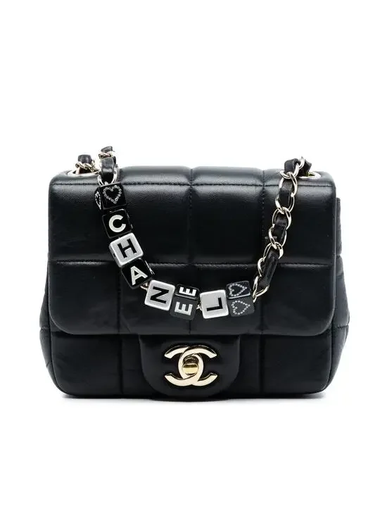 Chanel Monacoco Logo Blocks Square Flap #287650C46B