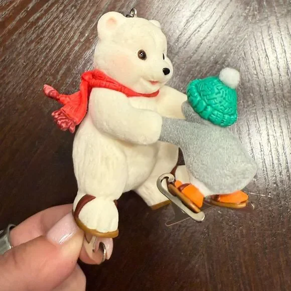 Hallmark Keepsake Fancy Footwork Ornament Snowball Tuxedo Dancing Series 4 2004