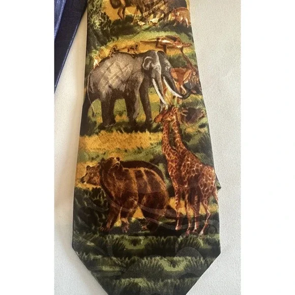 Steve Harris‎ Noah's Ark Religious Christian Novelty Necktie