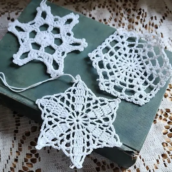 Vintage Crochet Ornaments