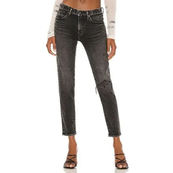 Moussy Lenwood Skinny in Black 30”