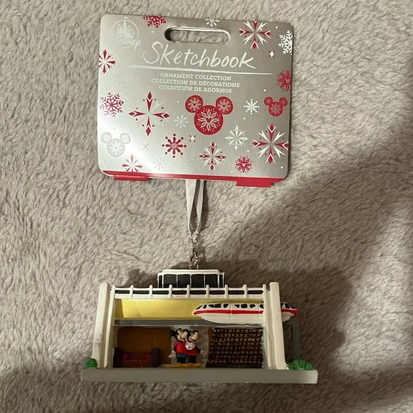 Disney sketchbook contemporary resort hotel ornament brand new