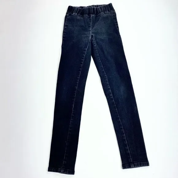 Soft Surroundings black elastic waist skinny jeans XS