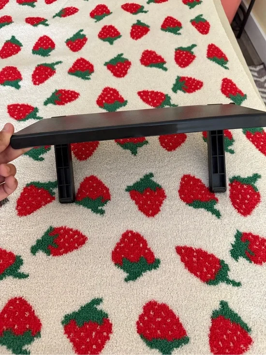 Black TV shelf