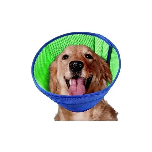 NWT Dog Cone,Soft Dog Cone After Surgery,Adjustable Breathable Dog Cone Collar,S