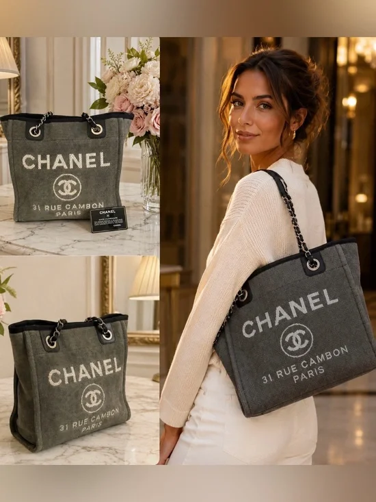 CHANEL Mini Deauville “31 Rue Cambon Paris”Tote bag 🌟